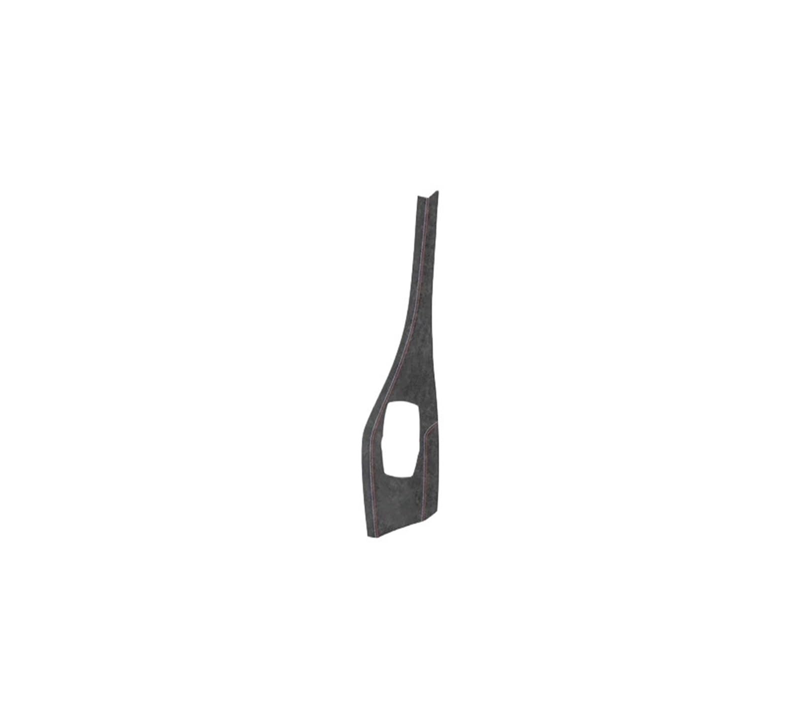 XRLHMP Kompatibel for BMW F20 F21 F22 F23. Hergestellt aus Alcantara, Auto-Innenraum-Mittelkonsole, Multimedia-Konsole, Verkleidung, Leistungsaufkleber, Zubehör(Black 9002 LHD A) von XRLHMP