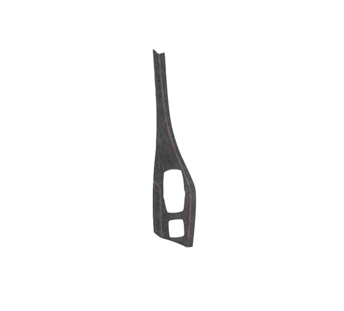 XRLHMP Kompatibel for BMW F20 F21 F22 F23. Hergestellt aus Alcantara, Auto-Innenraum-Mittelkonsole, Multimedia-Konsole, Verkleidung, Leistungsaufkleber, Zubehör(Black 9002 RHD B) von XRLHMP