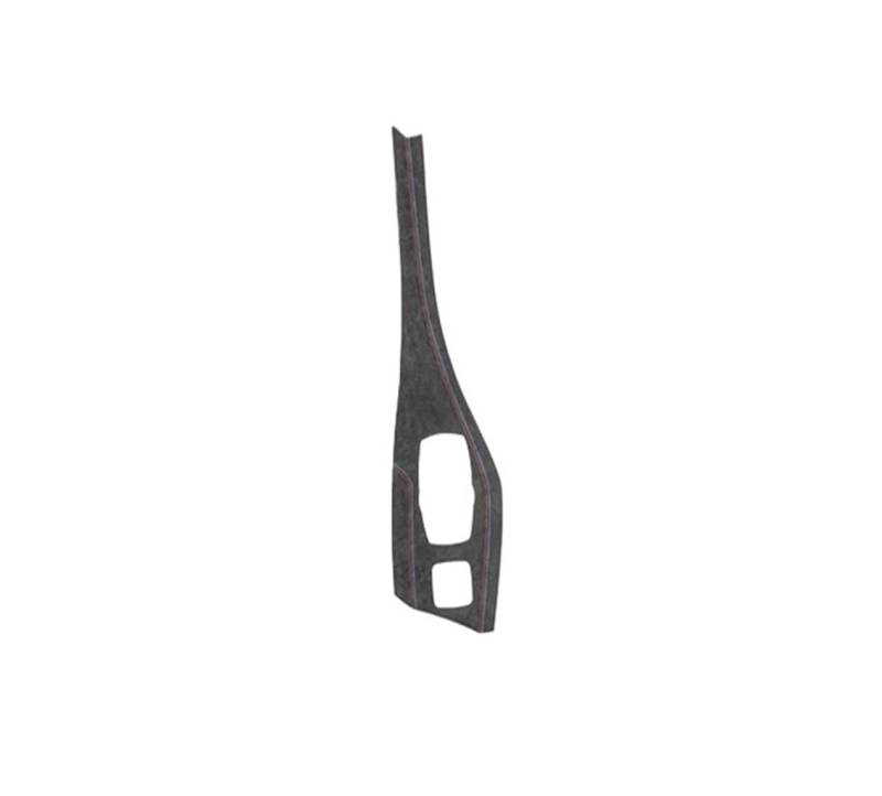 XRLHMP Kompatibel for BMW F20 F21 F22 F23. Hergestellt aus Alcantara, Auto-Innenraum-Mittelkonsole, Multimedia-Konsole, Verkleidung, Leistungsaufkleber, Zubehör(Black 9002 RHD B) von XRLHMP