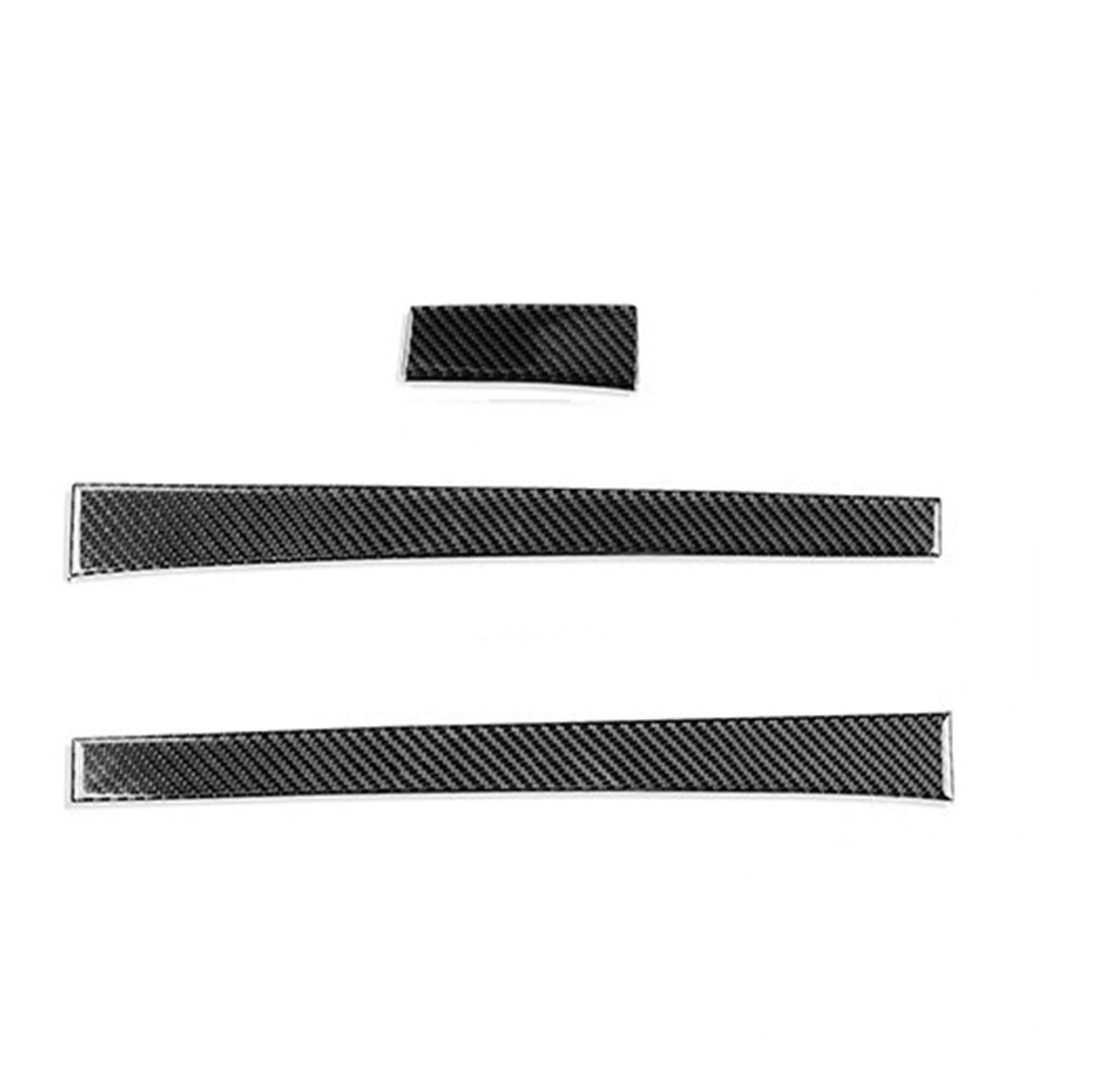 XRLHMP Kompatibel for Chevrolet Camaro 2010-2015 Zubehör Auto Carbon Fiber Innen Lenkrad Getriebe Center Control Trim Aufkleber Modifiziert(5) von XRLHMP