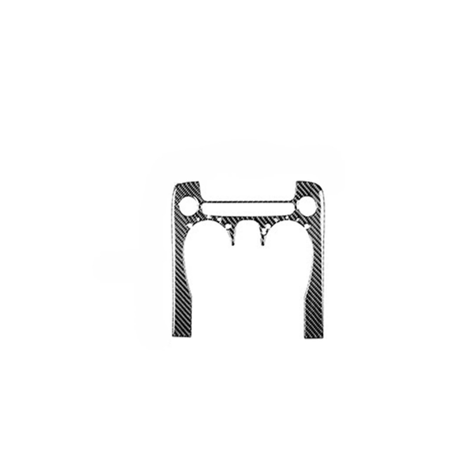XRLHMP Kompatibel for Chevrolet Camaro 2010-2015 Zubehör Auto Carbon Fiber Innen Lenkrad Getriebe Center Control Trim Aufkleber Modifiziert(G) von XRLHMP
