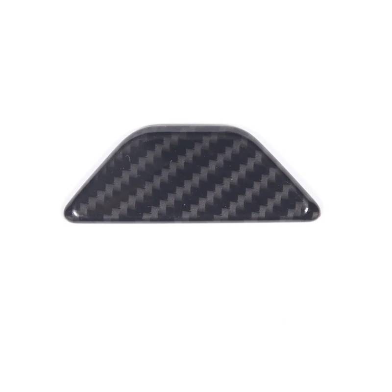 XRLHMP Kompatibel for Chevrolet Corvette C8 2020-2023 Auto Armlehne Box Schalter Taste Rahmen Abdeckung Trim Zubehör ABS Carbon Faser von XRLHMP