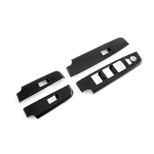 XRLHMP Kompatibel for Isuzu D-MAX DMAX 2023 2024 LHD Carbon Fiber Auto Power Fenster Schalter Panel Abdeckung Aufkleber Trim Innen Zubehör XRLHMP Kompatibel for Isuzu D-MAX DMAX 2023 2024 LHD Carbon Fiber Auto Power Fenster Schalter Panel Abdeckung Aufkleber Trim Innen Zubehör von XRLHMP