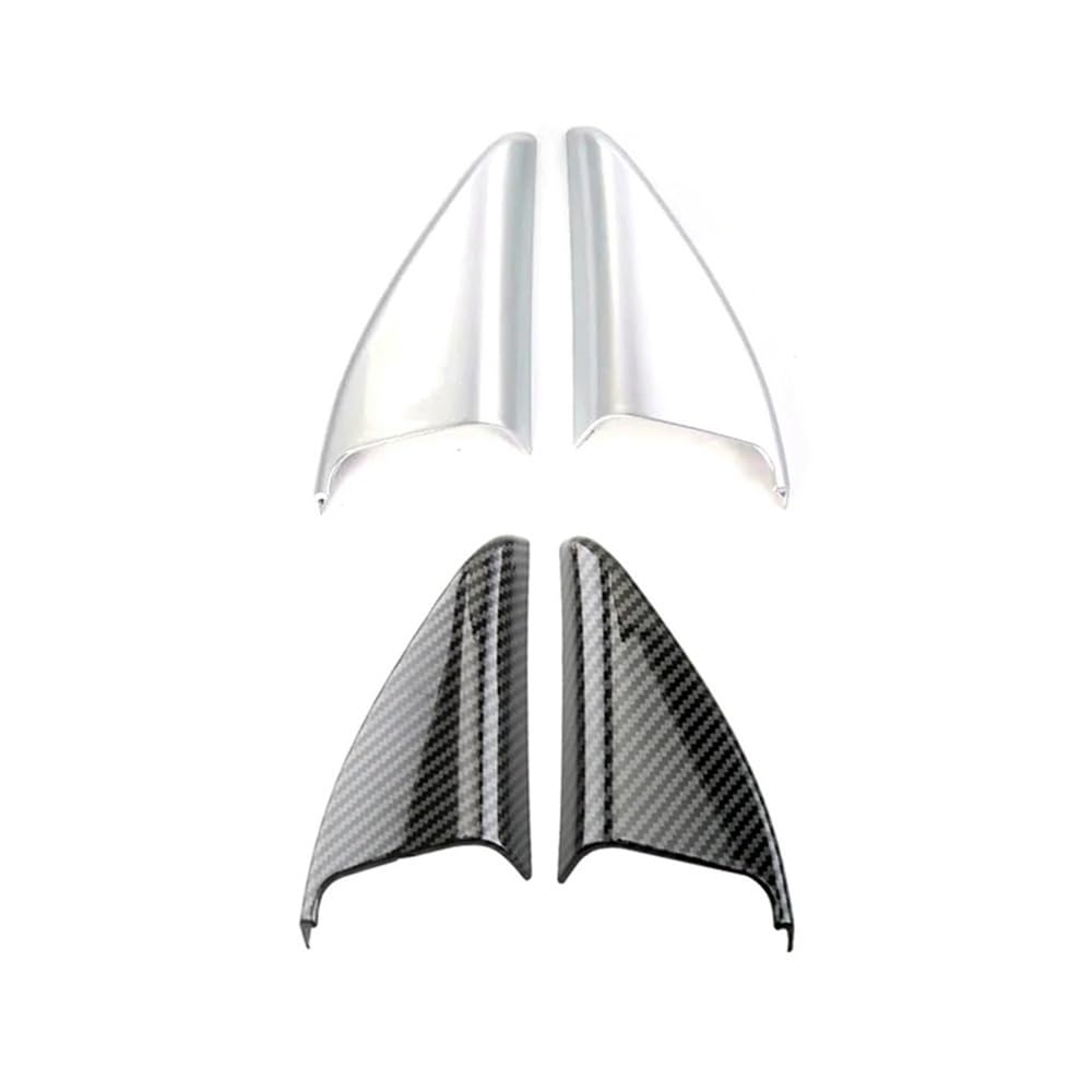 XRLHMP Kompatibel for Mercedes Benz A CLA Klasse W177 C118 A180 A200 A220 A-Säule Dekorative Zierleiste Aufkleber Zubehör Auto-Styling(Glossy Black) von XRLHMP
