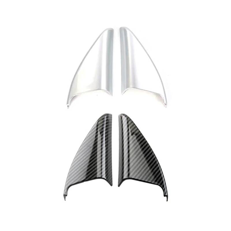 XRLHMP Kompatibel for Mercedes Benz A CLA Klasse W177 C118 A180 A200 A220 A-Säule Dekorative Zierleiste Aufkleber Zubehör Auto-Styling(Glossy Black) von XRLHMP