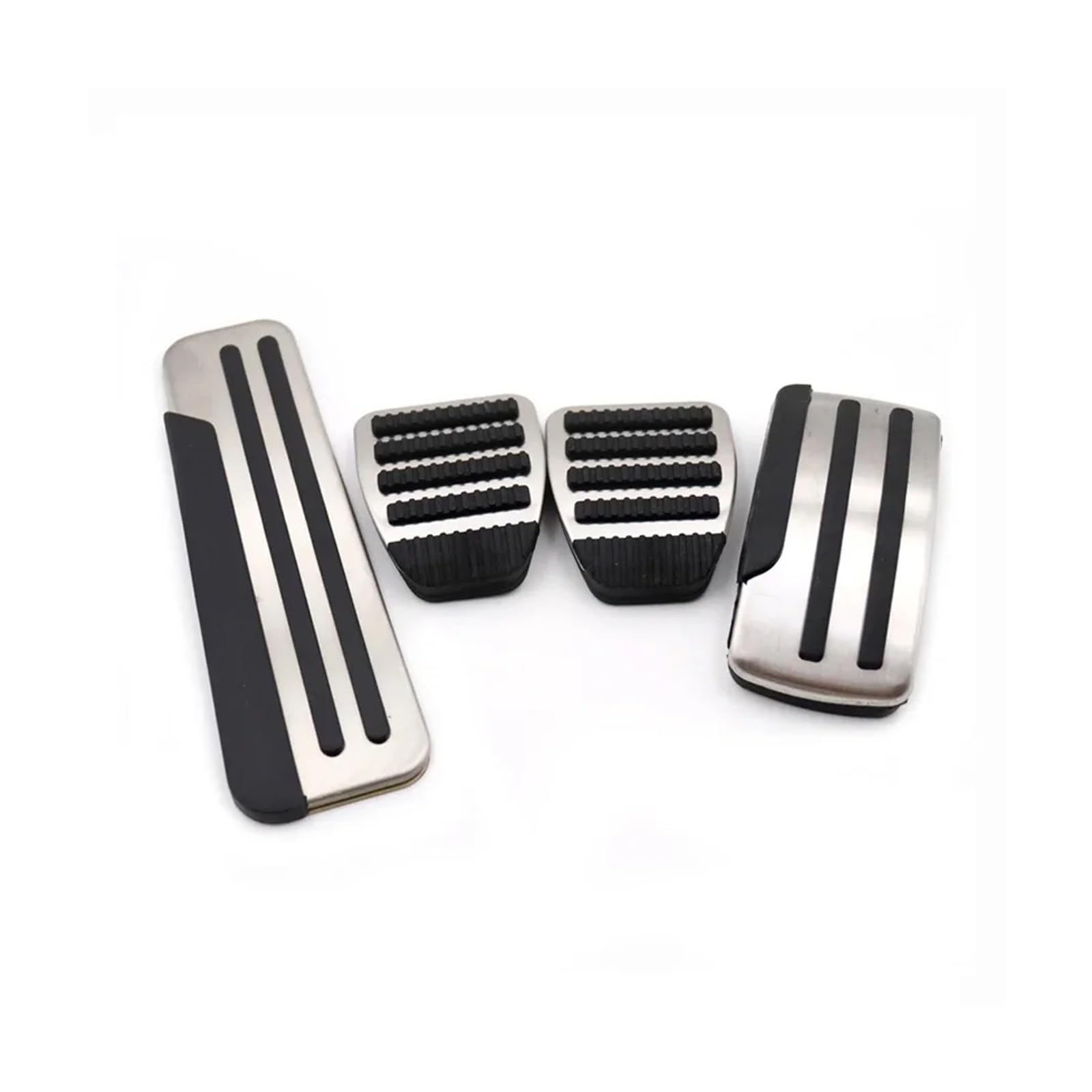 XRLHMP Kompatibel for Nissan Qashqai J10 Dualis 2006~2013 2012 Auto Fußpedale Edelstahl Rest Bremse Accelerator Tray Pad Innen Acessorie(B) von XRLHMP
