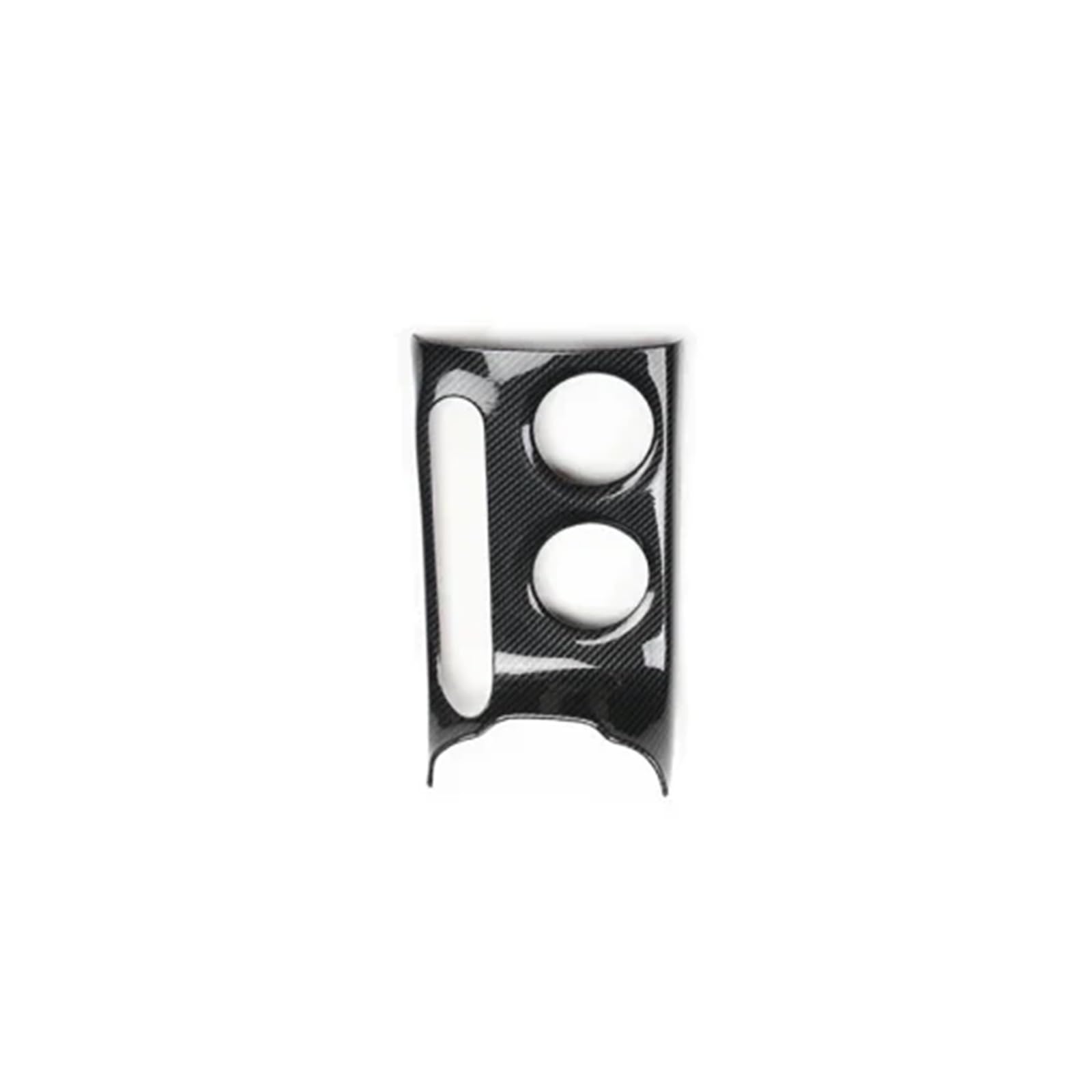 XRLHMP Kompatibel for Nissan TIIDA 2011-2015 Zubehör Carbon Fiber Style Dekoration Auto Innentürgriffe Abdeckung Zierleisten ABS Aufkleber(Cup Frame) von XRLHMP