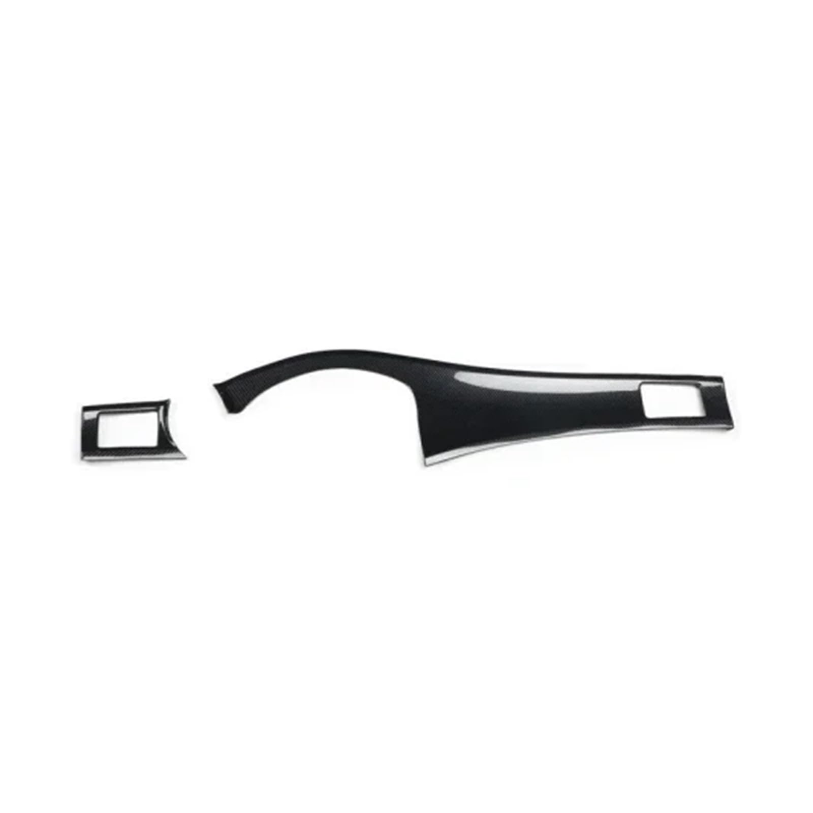 XRLHMP Kompatibel for Nissan TIIDA 2011-2015 Zubehör Carbon Fiber Style Dekoration Auto Innentürgriffe Abdeckung Zierleisten ABS Aufkleber(Front Desk) von XRLHMP
