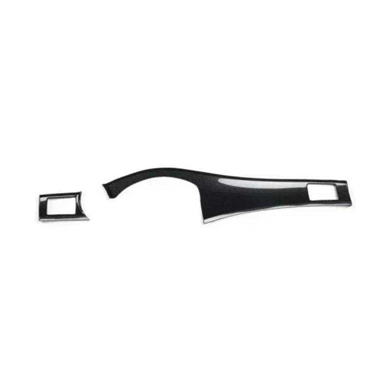 XRLHMP Kompatibel for Nissan TIIDA 2011-2015 Zubehör Carbon Fiber Style Dekoration Auto Innentürgriffe Abdeckung Zierleisten ABS Aufkleber(Front Desk) von XRLHMP