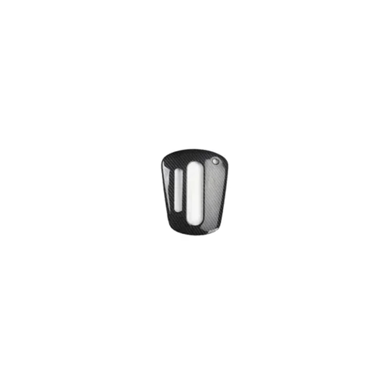 XRLHMP Kompatibel for Nissan TIIDA 2011-2015 Zubehör Carbon Fiber Style Dekoration Auto Innentürgriffe Abdeckung Zierleisten ABS Aufkleber(Gearshift Frame) von XRLHMP