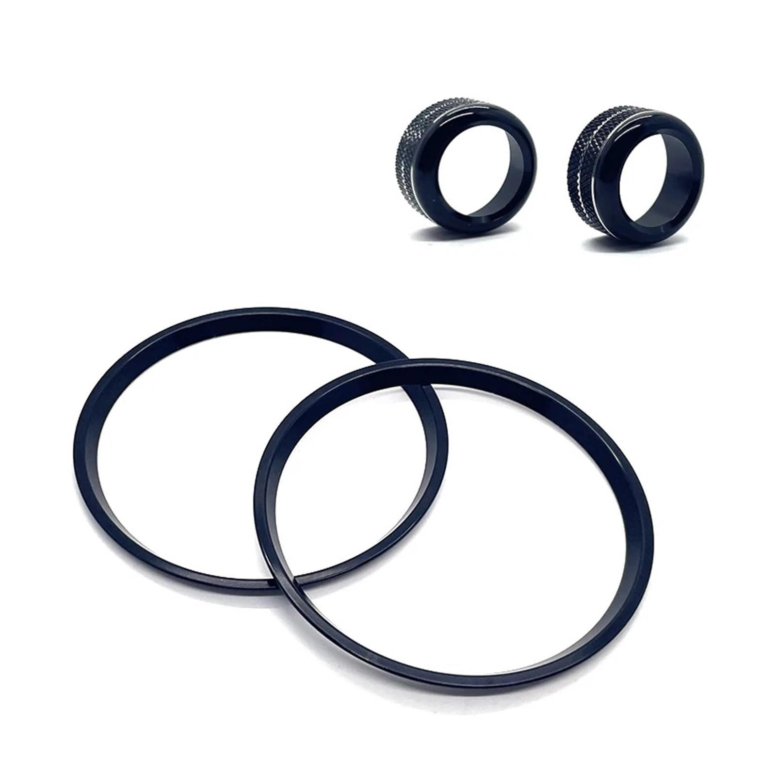 XRLHMP Kompatibel for Subaru BRZ Toyota GR86 2021-2024 Klimaanlage Air Outlet Dekorative Ring Air Outlet Schalter Knopf Aluminium Ring(S) von XRLHMP