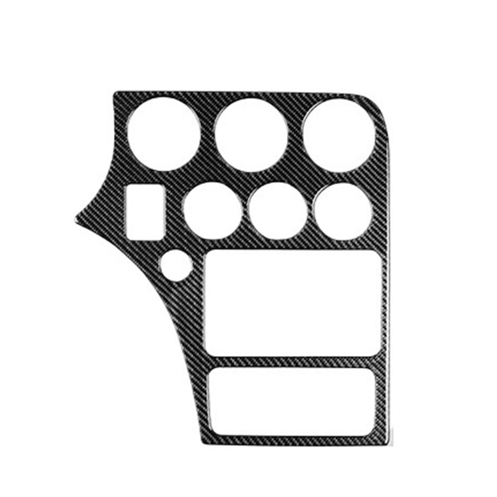 XRLHMP Kompatibel mit Alfa Romeo 159 2005-Up Armaturenbrett Mittelkonsole Schalttafel Luftauslass Echtkohlefaser-Aufkleber Autoinnenausstattung(3.1) von XRLHMP