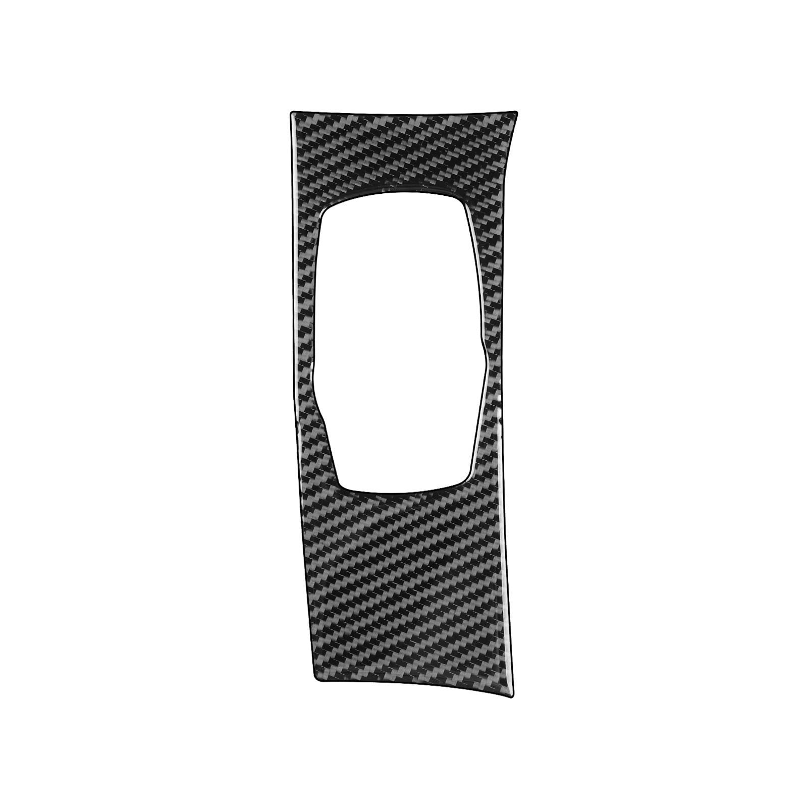 XRLHMP Kompatibel mit BMW 5 Series G30 2016–2022, Kohlefaser-Autozubehör, zentrale Steuerung, Schalttafel, Multimedia-Knopfrahmen, Zieraufkleber(Black RHD) von XRLHMP
