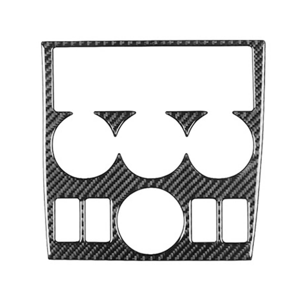 XRLHMP Kompatibel mit BMW Z3 E36 1998-2002, Echtkohlefaser-Konsole, Schalttafel, dekorative Abdeckung, Autoinnenausstattung, Dekorationsaufkleber(APRICOT) von XRLHMP