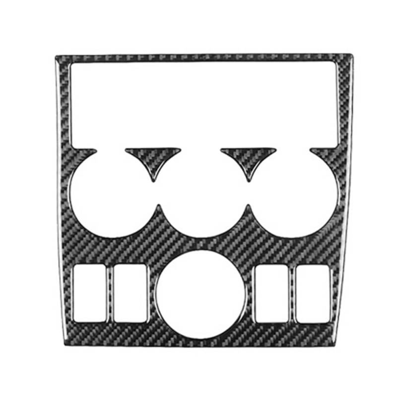 XRLHMP Kompatibel mit BMW Z3 E36 1998-2002, Echtkohlefaser-Konsole, Schalttafel, dekorative Abdeckung, Autoinnenausstattung, Dekorationsaufkleber(APRICOT) von XRLHMP
