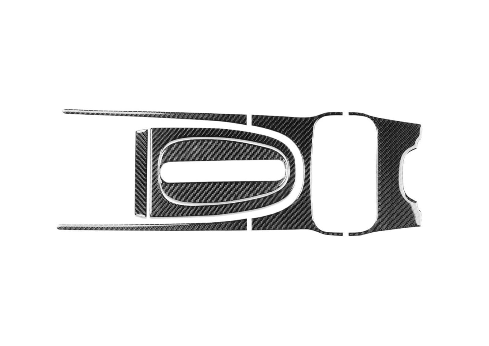 XRLHMP Kompatibel mit Chevrolet Impala Innenausstattung 2006-2013 Echtkohlefaser Auto Zentralsteuerung Schalttafel Tachometer Aufkleber Auto(3) von XRLHMP