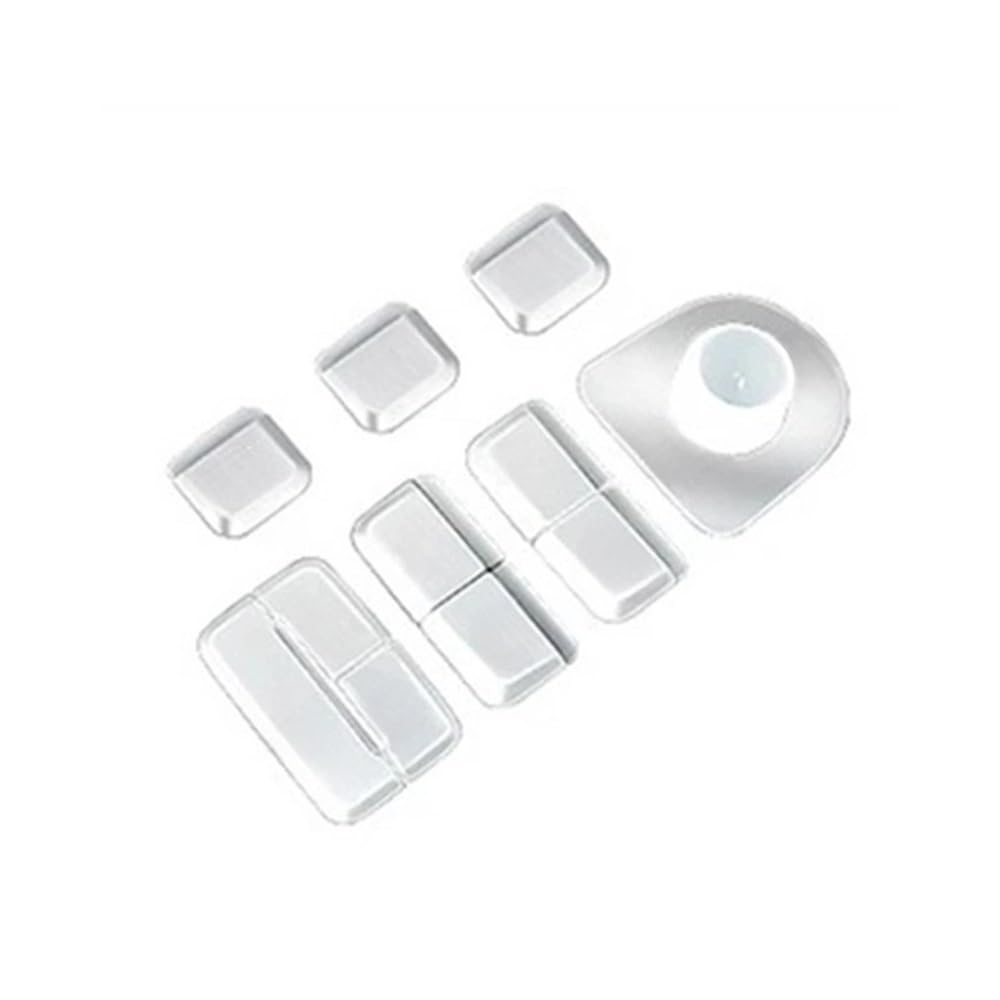 XRLHMP Kompatibel mit Geely Monjaro Xingyue L, Auto-Lenkrad-Tastenaufkleber, zentrale Steuertaste, Metallpatches, Auto-Innendekoration(A set-39PCS) von XRLHMP