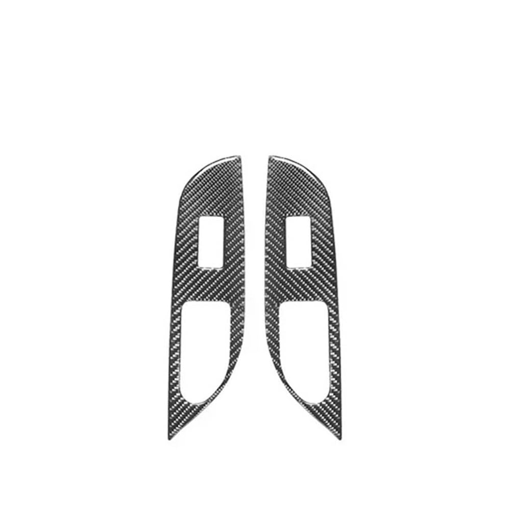 XRLHMP Kompatibel mit Infiniti G37 Sedan 2010-2013, Carbonfaser-Autoschutz-Patch, vollständige Teile, Innendekoration, alle Autoaufkleber, Zubehör(Rear Window Lift) von XRLHMP