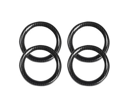 XRLHMP Kompatibel mit MINI Cooper S JCW R60 R61 Countryman Zubehör Auto Lenkrad Armaturenbrett Tür Modifikation Innenschutz Aufkleber(Door Bowl Ring) von XRLHMP