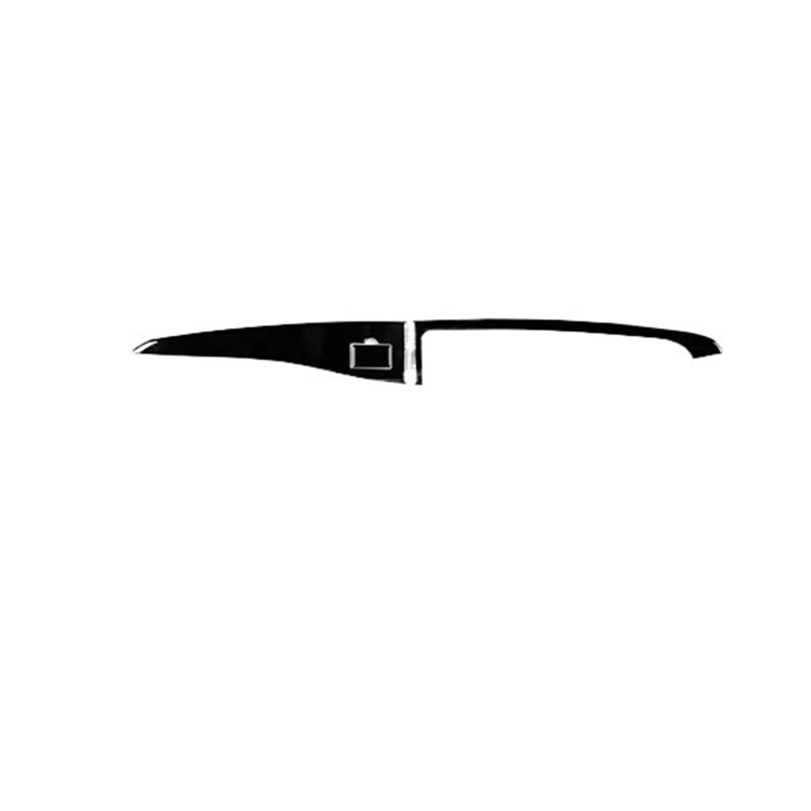 XRLHMP Kompatibel mit Mazda 3 Axela 2010–2013 Mazdaspeed 3 Piano Black Central Display Plate Panel Auto-Innenausstattung Dekorative Aufkleber(LHD B) von XRLHMP
