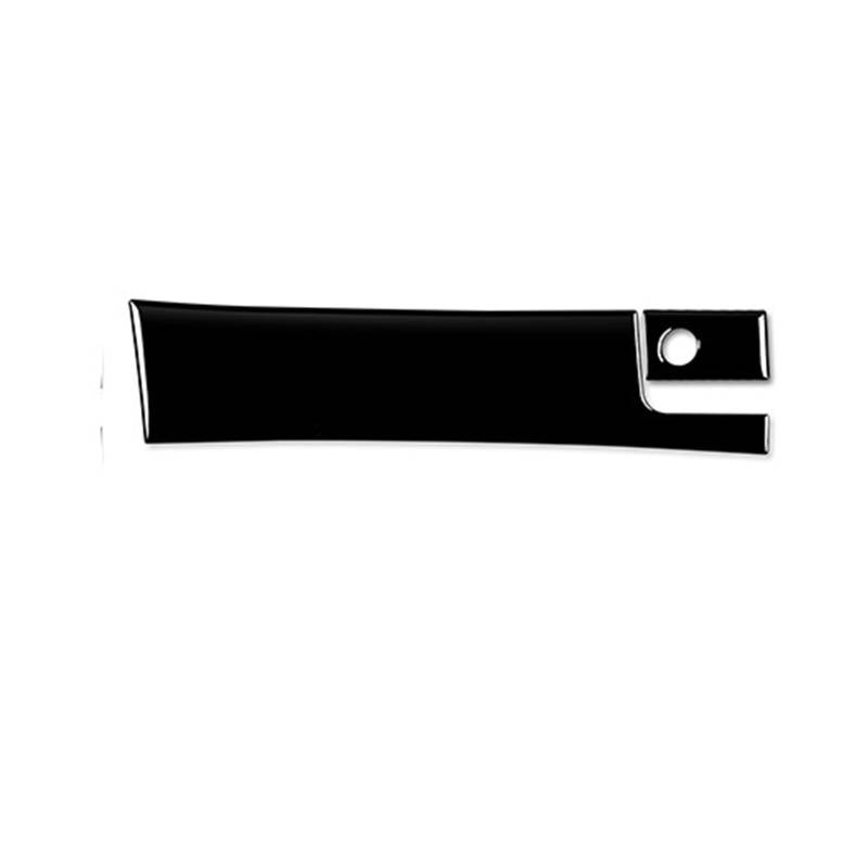 XRLHMP Kompatibel mit Mercedes-Benz C-Klasse W203 2005–2007, Piano Black, Schalthebel, Fensterheber, Luftauslass, Armaturenbrettverkleidung, Auto-Innenaufkleber(15) von XRLHMP