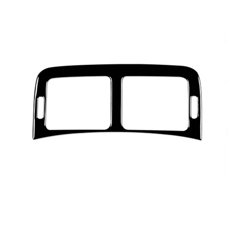 XRLHMP Kompatibel mit Mercedes-Benz C-Klasse W203 2005–2007, Piano Black, Schalthebel, Fensterheber, Luftauslass, Armaturenbrettverkleidung, Auto-Innenaufkleber(C) von XRLHMP