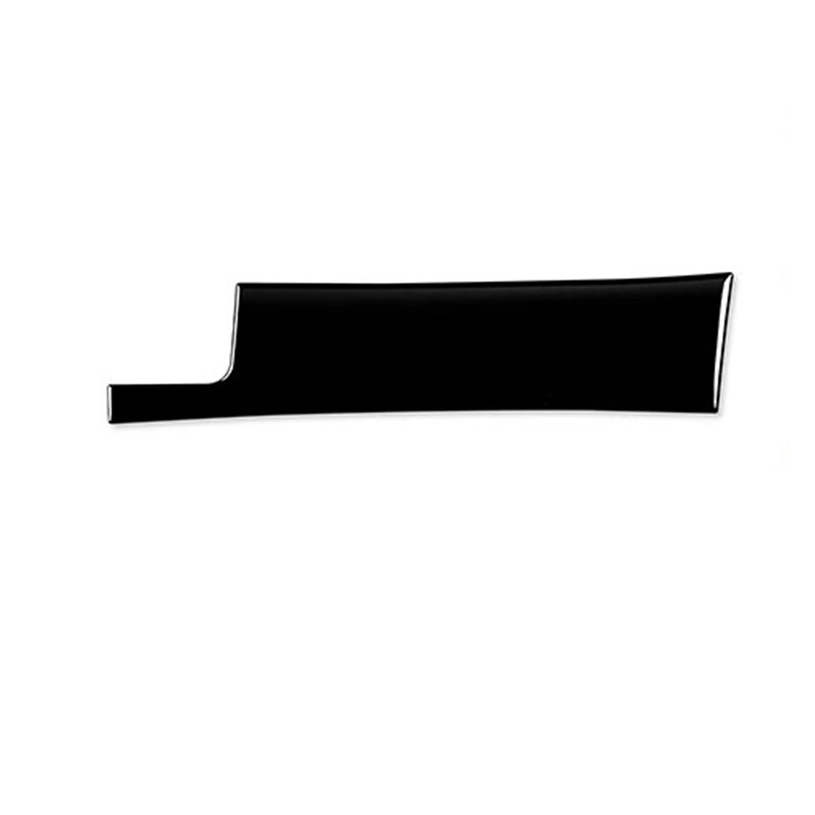 XRLHMP Kompatibel mit Mercedes-Benz C-Klasse W203 2005–2007, Piano Black, Schalthebel, Fensterheber, Luftauslass, Armaturenbrettverkleidung, Auto-Innenaufkleber(L) von XRLHMP