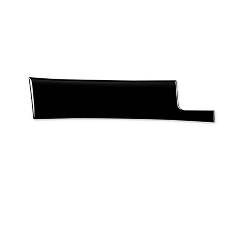 XRLHMP Kompatibel mit Mercedes-Benz C-Klasse W203 2005–2007, Piano Black, Schalthebel, Fensterheber, Luftauslass, Armaturenbrettverkleidung, Auto-Innenaufkleber(M) von XRLHMP