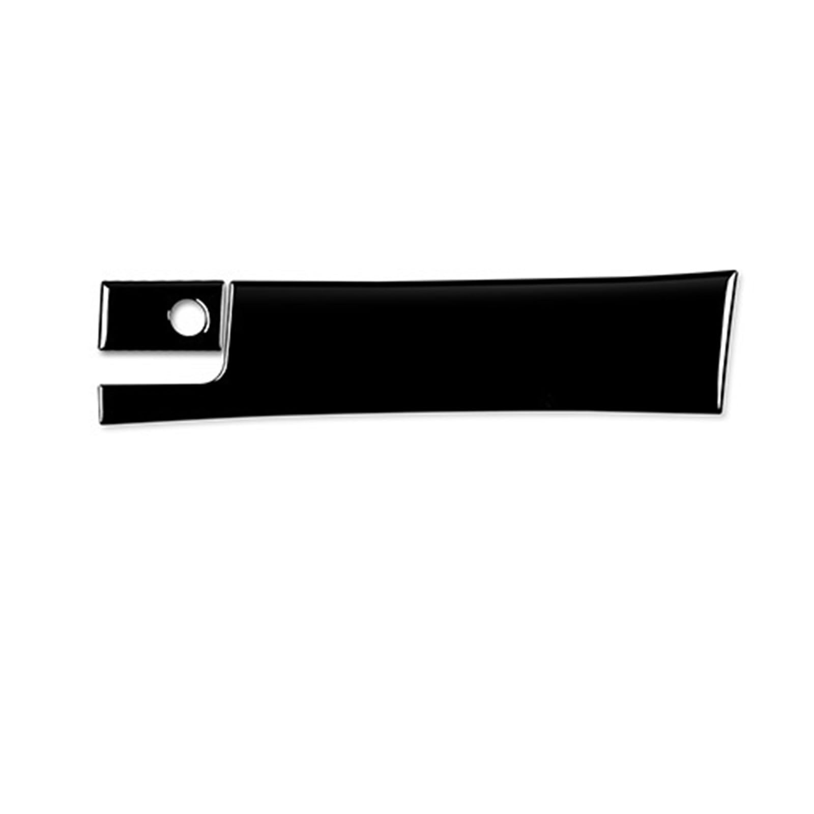 XRLHMP Kompatibel mit Mercedes-Benz C-Klasse W203 2005–2007, Piano Black, Schalthebel, Fensterheber, Luftauslass, Armaturenbrettverkleidung, Auto-Innenaufkleber(N) von XRLHMP