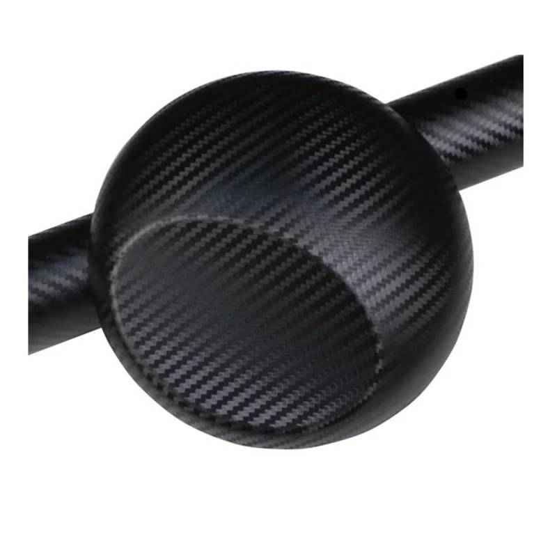 XRLHMP Kompatibel mit Opel Astra J P10, Innenausstattung, zentrales Bedienfeld, Türgriff, 3D/5D, Kohlefaser-Aufkleber, Auto-Styling-Zubehör(3D CF Black,MT-LHD) von XRLHMP