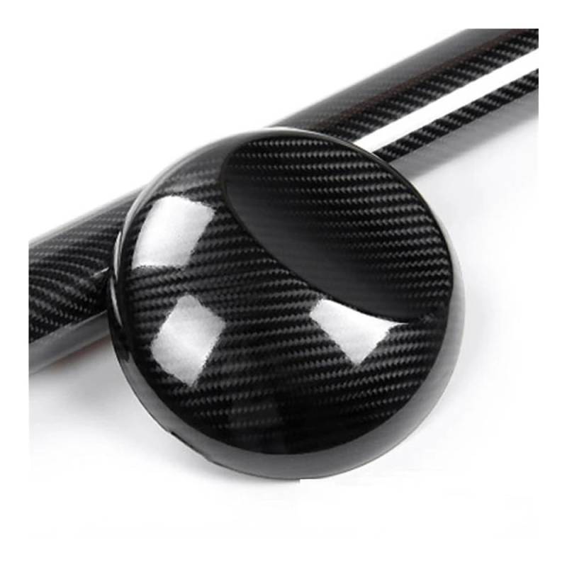 XRLHMP Kompatibel mit Opel Astra J P10, Innenausstattung, zentrales Bedienfeld, Türgriff, 3D/5D, Kohlefaser-Aufkleber, Auto-Styling-Zubehör(5D CF Black,at-RHD) von XRLHMP