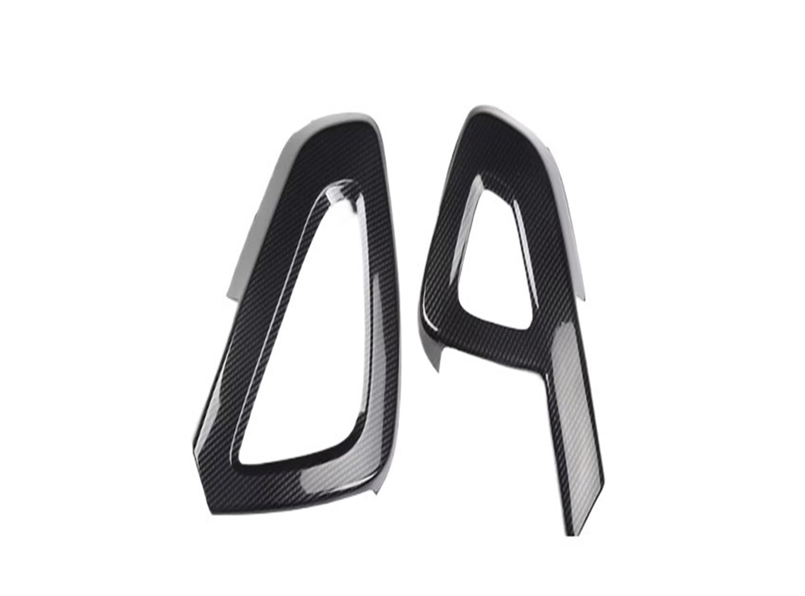 XRLHMP Kompatibel mit Smart Brabus 451 Fortwo, Carbonfaser-Farbaufkleber for den Autoinnenraum, komplettes Dekorationsset, Zubehör zur Lenkradmodifikation(1) von XRLHMP