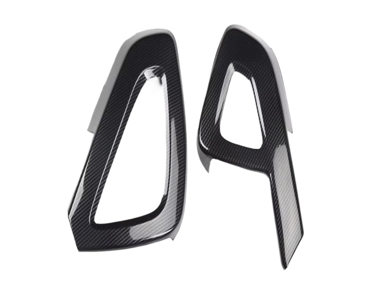 XRLHMP Kompatibel mit Smart Brabus 451 Fortwo, Carbonfaser-Farbaufkleber for den Autoinnenraum, komplettes Dekorationsset, Zubehör zur Lenkradmodifikation(F) von XRLHMP