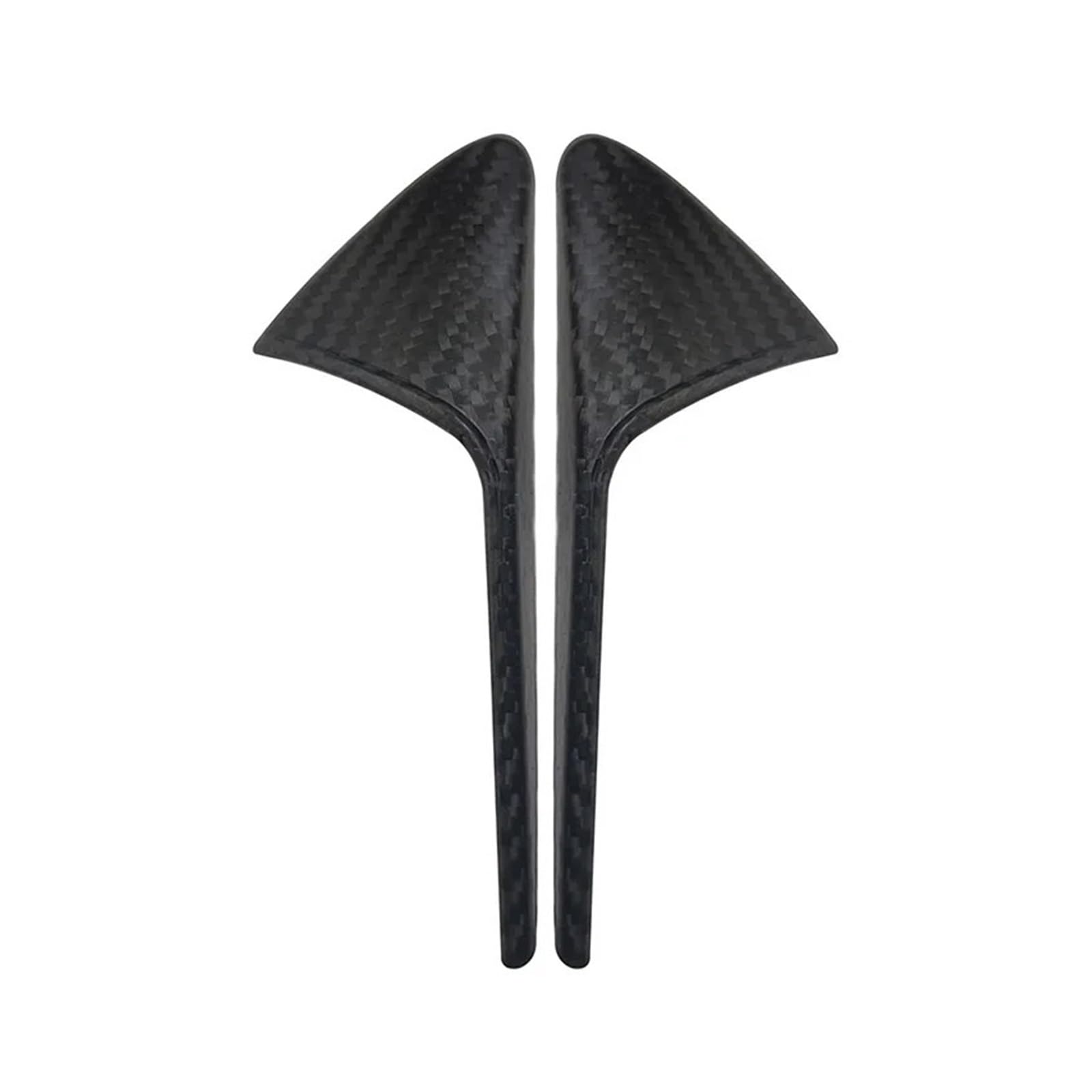 XRLHMP Kompatibel mit Tesla 2021 2022 2023 Modell Y 3 Fender Side Kamera Schutzhülle Zubehör Glänzend Matt Farbe(Matte Carbon Fiber) von XRLHMP