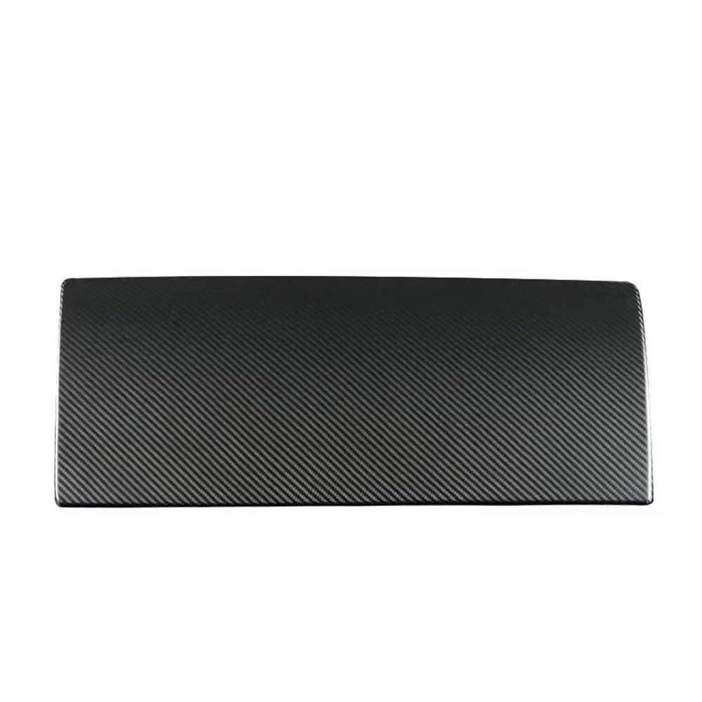 XRLHMP Kompatibel mit Tesla Model 3/Y Auto-Handschuhfach-Aufkleber 2017–2023, echte Kohlefaserschale, Dry Carbon, handgefertigte Automodifikation, Linkslenker(Bright Carbon) von XRLHMP