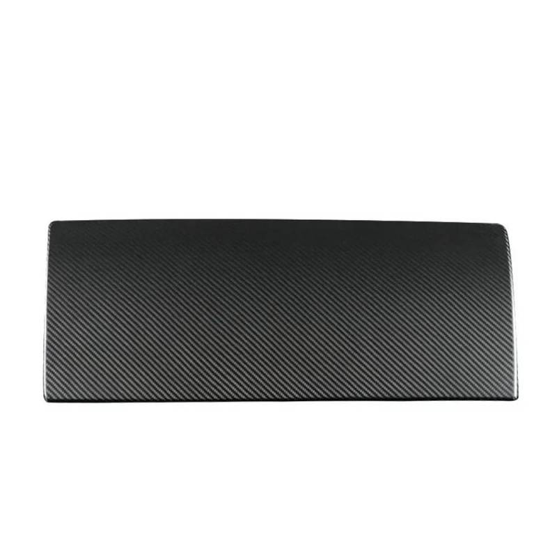 XRLHMP Kompatibel mit Tesla Model 3/Y Auto-Handschuhfach-Aufkleber 2017–2023, echte Kohlefaserschale, Dry Carbon, handgefertigte Automodifikation, Linkslenker(Bright Carbon) von XRLHMP