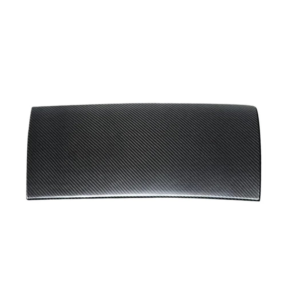 XRLHMP Kompatibel mit Tesla Model 3/Y Auto-Handschuhfach-Aufkleber 2017–2023, echte Kohlefaserschale, Dry Carbon, handgefertigte Automodifikation, Linkslenker(Matte Carbon) von XRLHMP