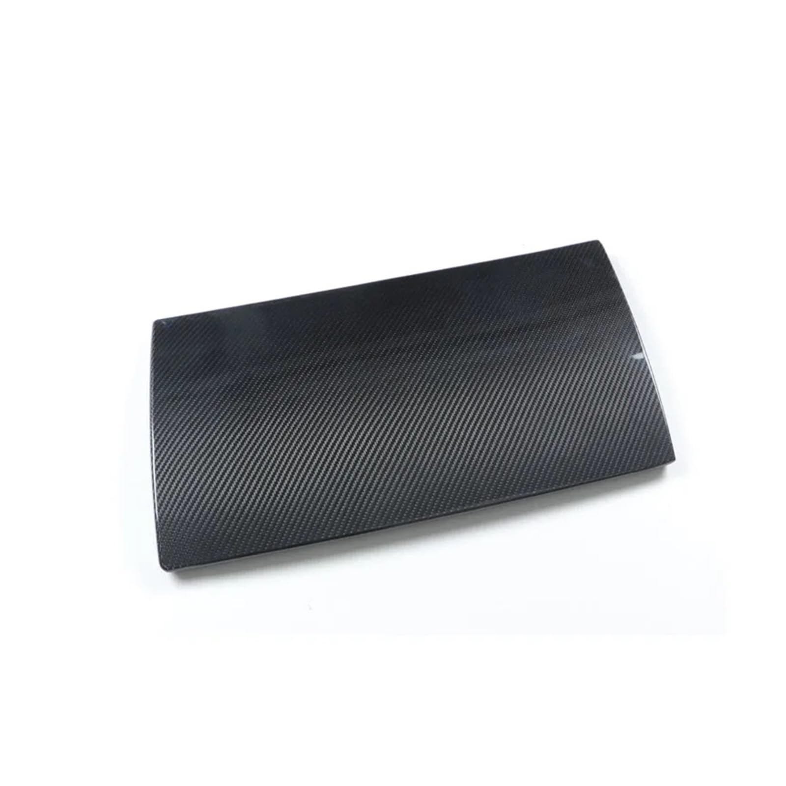 XRLHMP Kompatibel mit Tesla Model 3 Model Y Handschuhfach-Aufkleber, echte Kohlefaserschale, Dry Carbon 3K 240G, handgefertigte Automodifikation, Linkslenker(Bright Carbon) von XRLHMP