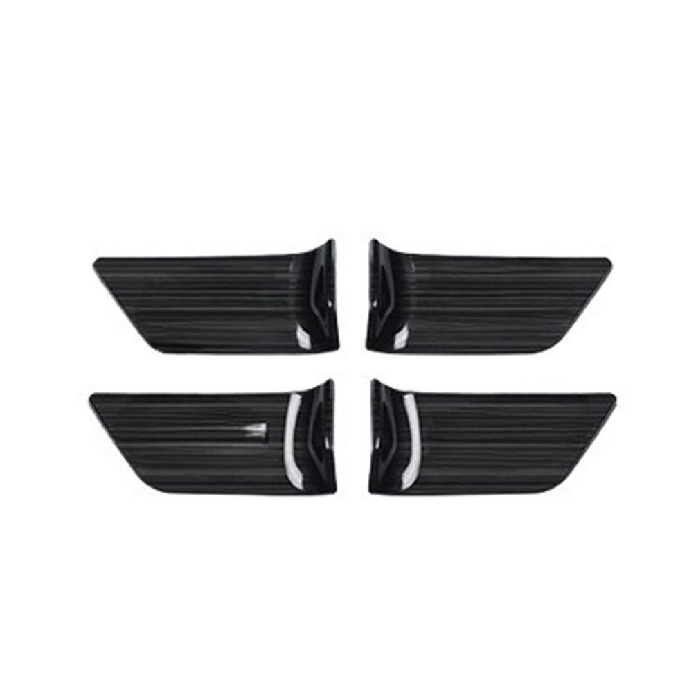 XRLHMP Kompatibel mit Toyota Land Cruiser 300 2021 2022 2023 2024. Innentürschalen-Patch LC300 J300. Innendekorationszubehör, verbessertes Tuning.(B Style Black LHD) von XRLHMP