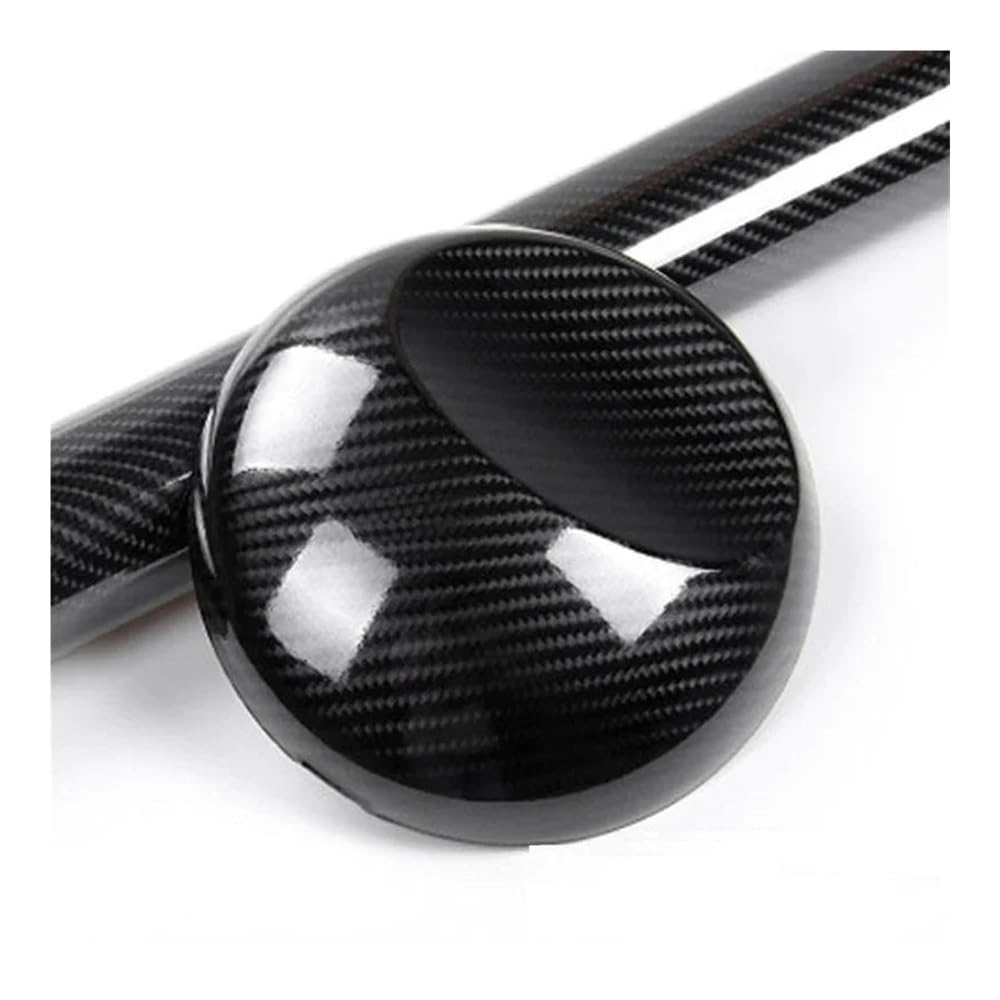 XRLHMP Kompatibel mit VW Golf 5 GTI MK5 Jetta, Selbstklebende Autoaufkleber, Carbonfaser-Vinyl, Autoaufkleber und Abziehbilder, Auto-Styling-Zubehör(5D CF Black,2 Doors car) von XRLHMP