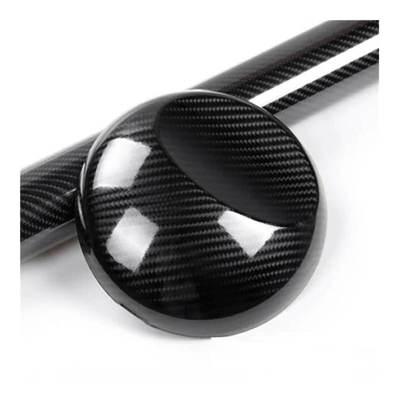 XRLHMP Kompatibel mit VW Golf 5 GTI MK5 Jetta, Selbstklebende Autoaufkleber, Carbonfaser-Vinyl, Autoaufkleber und Abziehbilder, Auto-Styling-Zubehör(5D CF Black,2 Doors car) von XRLHMP