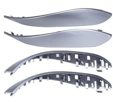 XRLHMP Kompatibel mit der BMW 3er 4er 3GT-Serie F30 F34 F36 F32. Zentralklimaanlage, Lüftungsschlitz, Innentürgriffe, dekorative Abdeckung.(Door Handle Silver) von XRLHMP