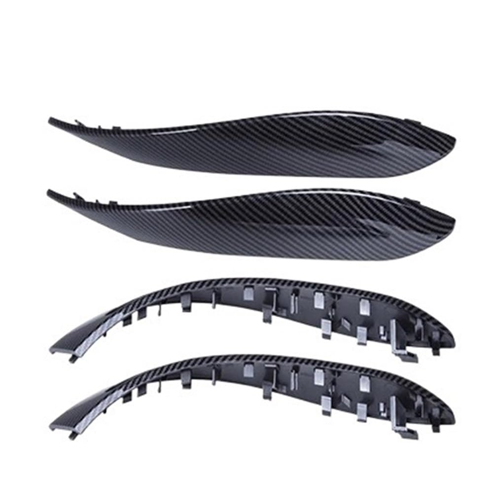 XRLHMP Kompatibel mit der BMW 3er 4er 3GT-Serie F30 F34 F36 F32. Zentralklimaanlage, Lüftungsschlitz, Innentürgriffe, dekorative Abdeckung.(Silver 2pcs-Set) von XRLHMP