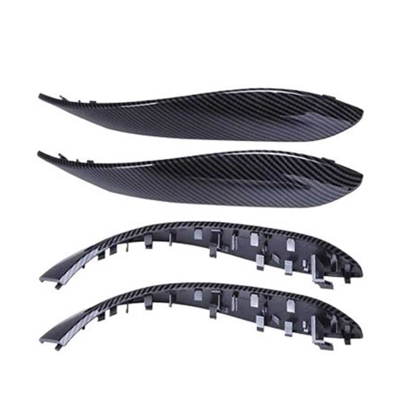 XRLHMP Kompatibel mit der BMW 3er 4er 3GT-Serie F30 F34 F36 F32. Zentralklimaanlage, Lüftungsschlitz, Innentürgriffe, dekorative Abdeckung.(Silver 2pcs-Set) von XRLHMP