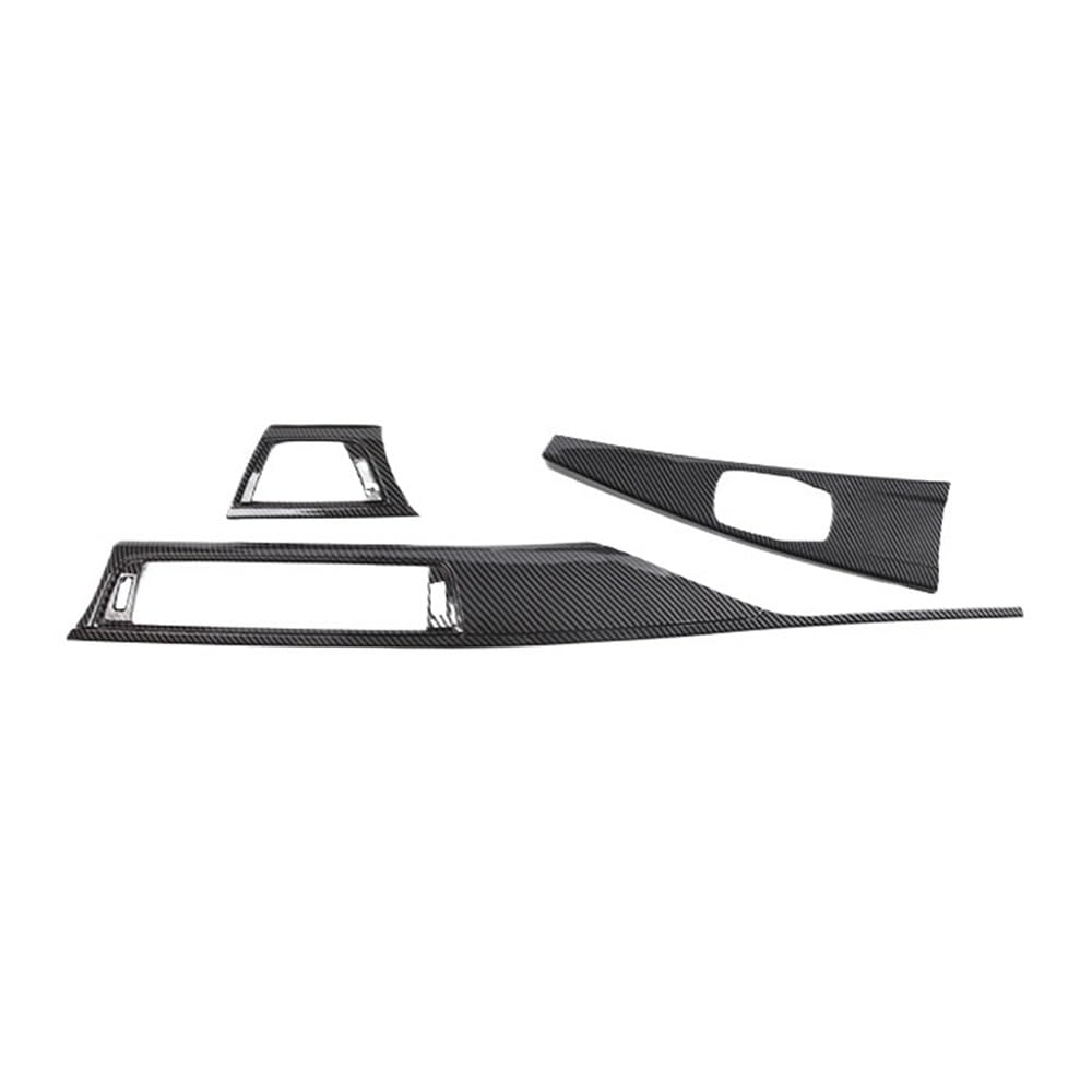 XRLHMP Kompatibel mit der BMW 3er 4er 3GT-Serie F30 F34 F36 F32. Zentralklimaanlage, Lüftungsschlitz, Innentürgriffe, dekorative Abdeckung.(Sport Silver 2pcs) von XRLHMP