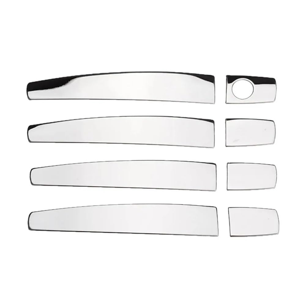 XRLHMP Kompatibel mit: Geeignet for 05-08 Chevrolet Lefeng, Türgriff, Autotür-Außentürgriff, kratzfester Schutzaufkleber(Silver Titanium) von XRLHMP
