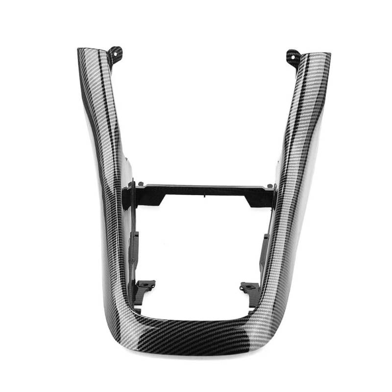 XRLHMP Mittelkonsolenrahmenverkleidung, Schalttafelabdeckung, kompatibel mit Golf 6 MK6 2008–2013, 5K0863680, Schalttafelabdeckung, Innenteil aus Kohlefaser von XRLHMP