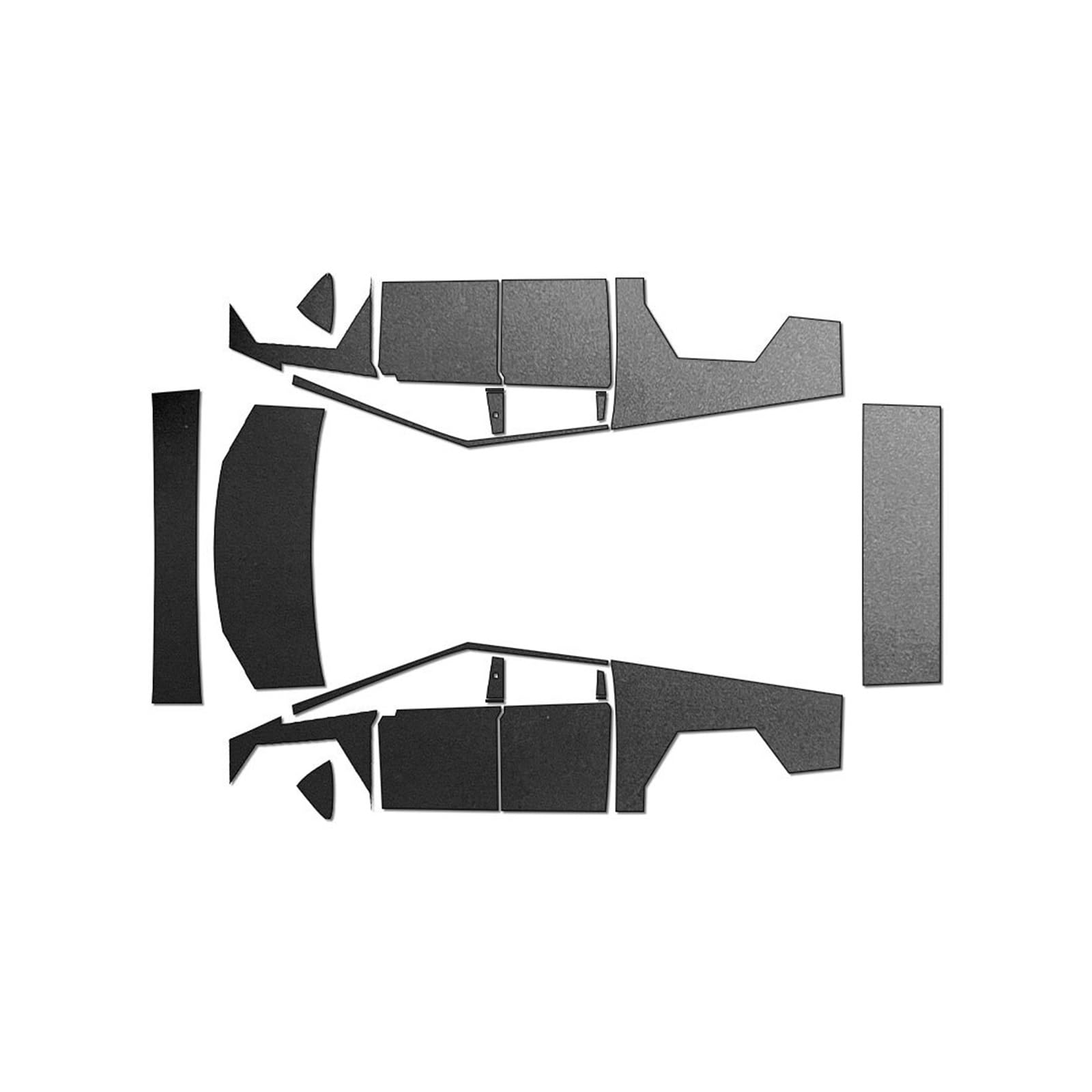 XRLHMP PFCC TPU-Autolackschutzfolie, kompatibel mit Tesla Model S 2016–2023, vorgeschnitten, Kratzfest, transparent, Ppf-Aufkleber-Set(28017,Model S 22-23) von XRLHMP