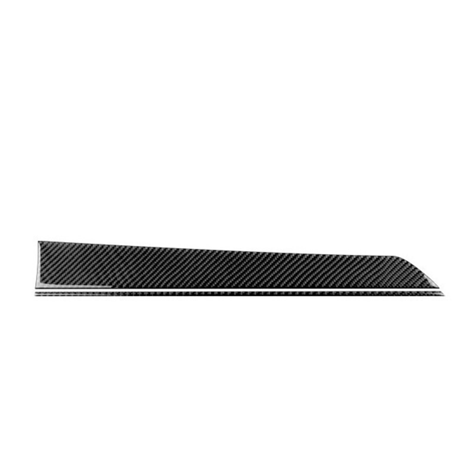 XRLHMP Real Carbon Fiber Auto Armaturenbrett Dekor Panel Aufkleber Kompatibel for Subaru WRX/WRX STI 2022 2023 2024 2025 Innenverkleidung Zubehör(Compatible for RHD Black) von XRLHMP