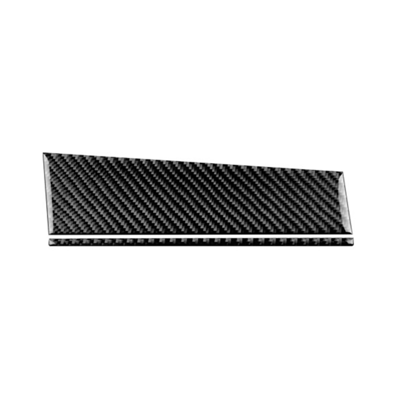 XRLHMP Real Carbon Fiber Auto Armaturenbrett Dekor Panel Aufkleber Kompatibel for Subaru WRX/WRX STI 2022 2023 2024 2025 Innenverkleidung Zubehör(Compatible for RHD LHD Black) von XRLHMP